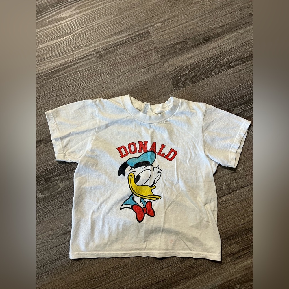 Disney White and Red Short Sleeve Tees